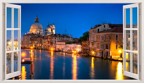 Vinilos Decorativos: Santa Maria della Salute (Venecia)