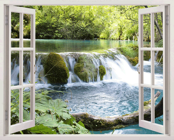 Vinilos Decorativos: Waterfall
