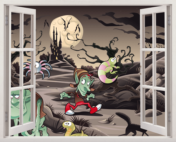 Vinilos Infantiles: Noche encantada del duende