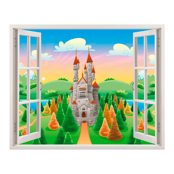 Vinilos Infantiles: Castillo del Sol