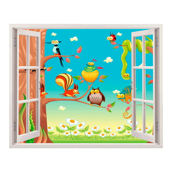 Vinilos Infantiles: En el Árbol