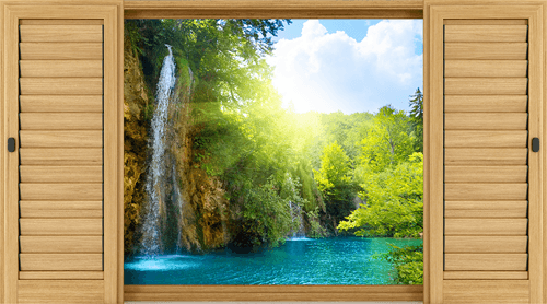 Vinilos Decorativos: Lago Natural 2