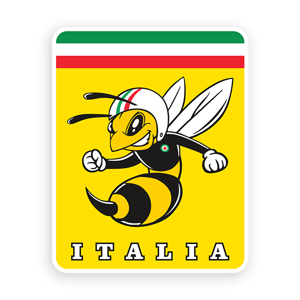 Pegatinas: Abeja Vespa