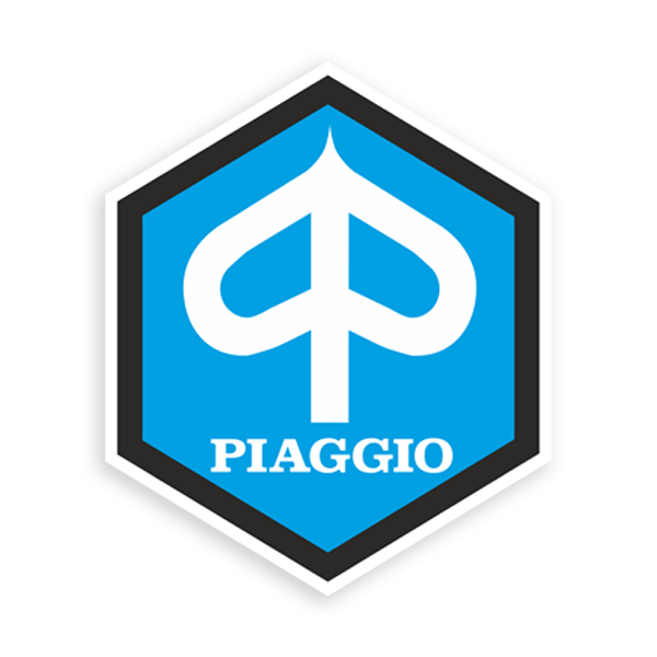 Pegatinas: Escudo Piaggio