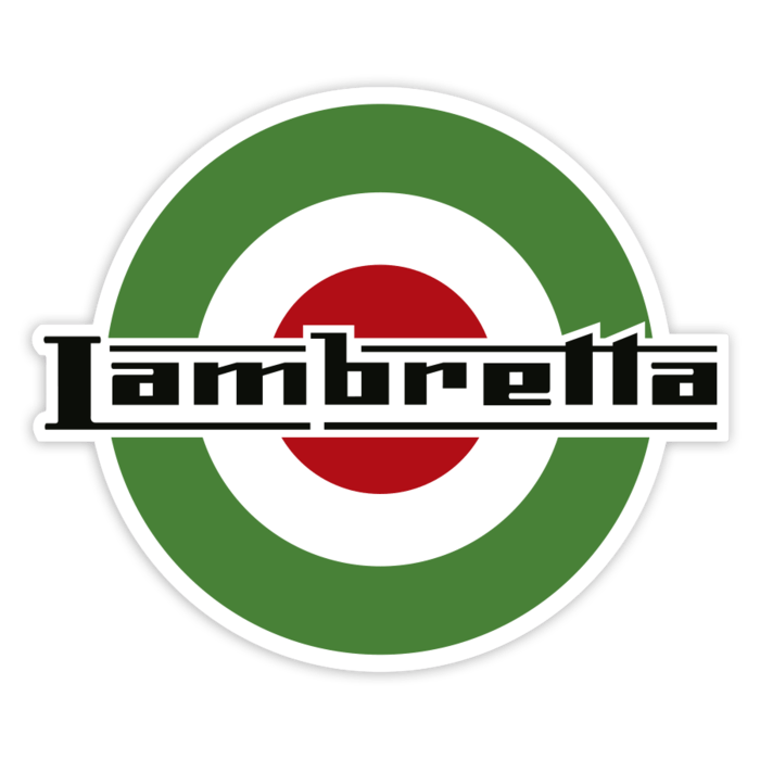 Pegatinas: Lambretta Emblema Mod Italiano