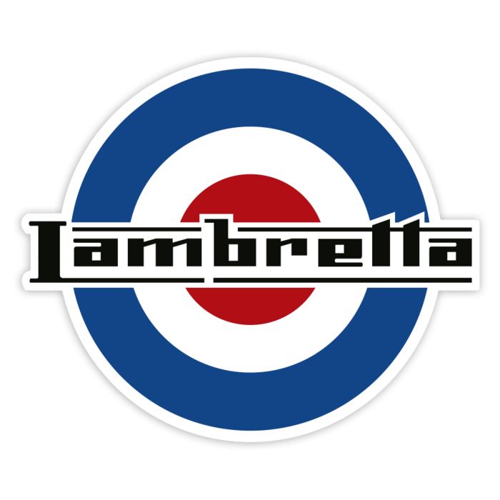 Pegatinas: Lambretta Emblema Mod RAF Clásico