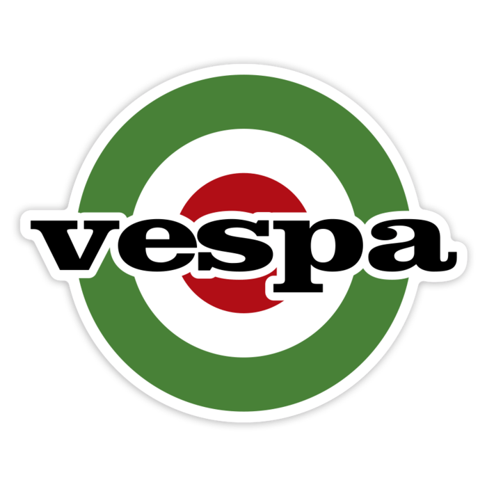 Pegatinas: Vespa Emblema Mod Italiano