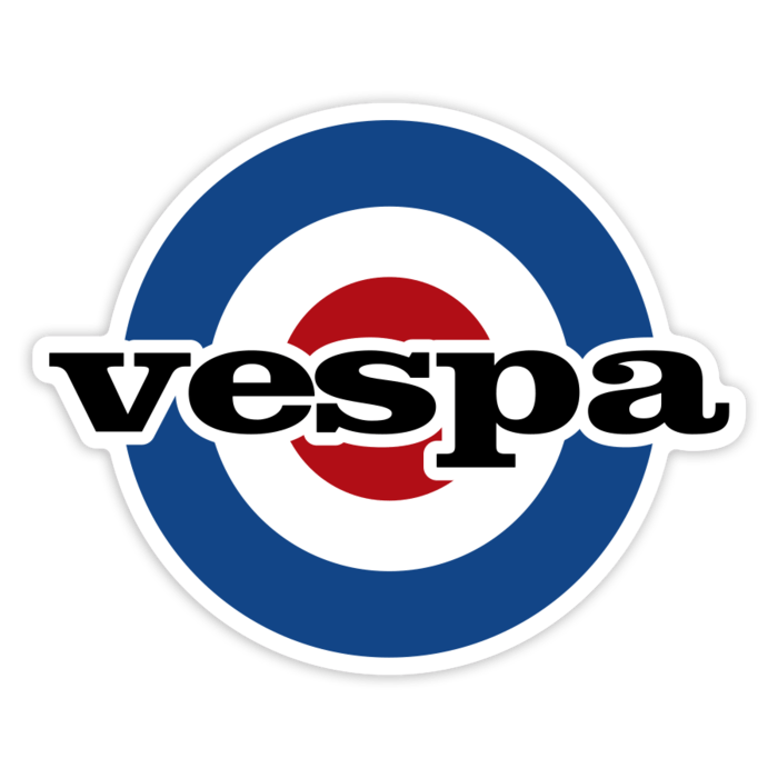 Pegatinas: Vespa Emblema Mods RAF Clásico