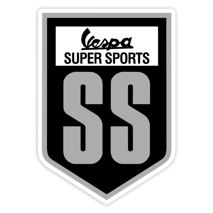 Pegatinas: Emblema Vespa Super Sports SS
