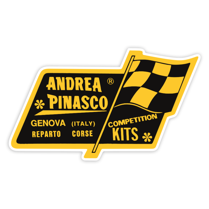 Pegatinas: Andrea Pinasco Kit Competición