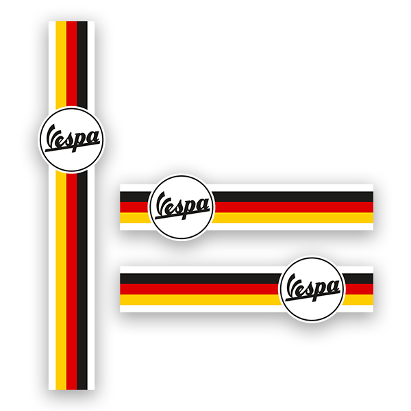 Pegatinas: Vespa Alemania