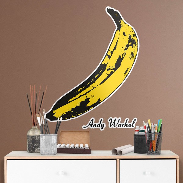 Vinilos Decorativos: El plátano de Warhol
