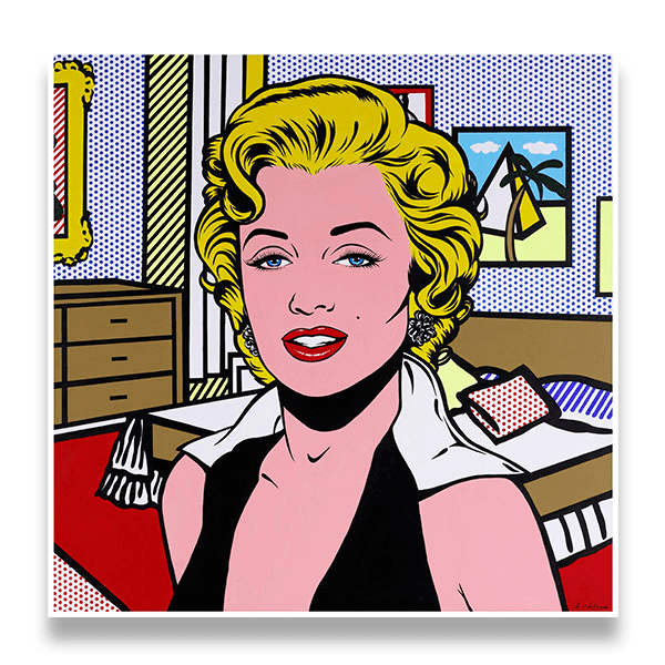 Vinilos Decorativos: Marilyn efecto Lichtenstein