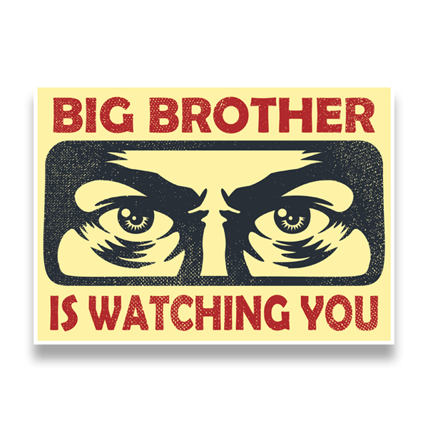 Vinilos Decorativos: Big brother is watching you