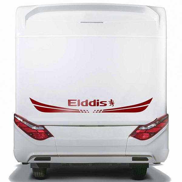 Vinilos autocaravanas: Elddis Logo alado
