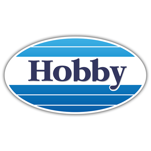 Vinilos autocaravanas: Hobby Logo