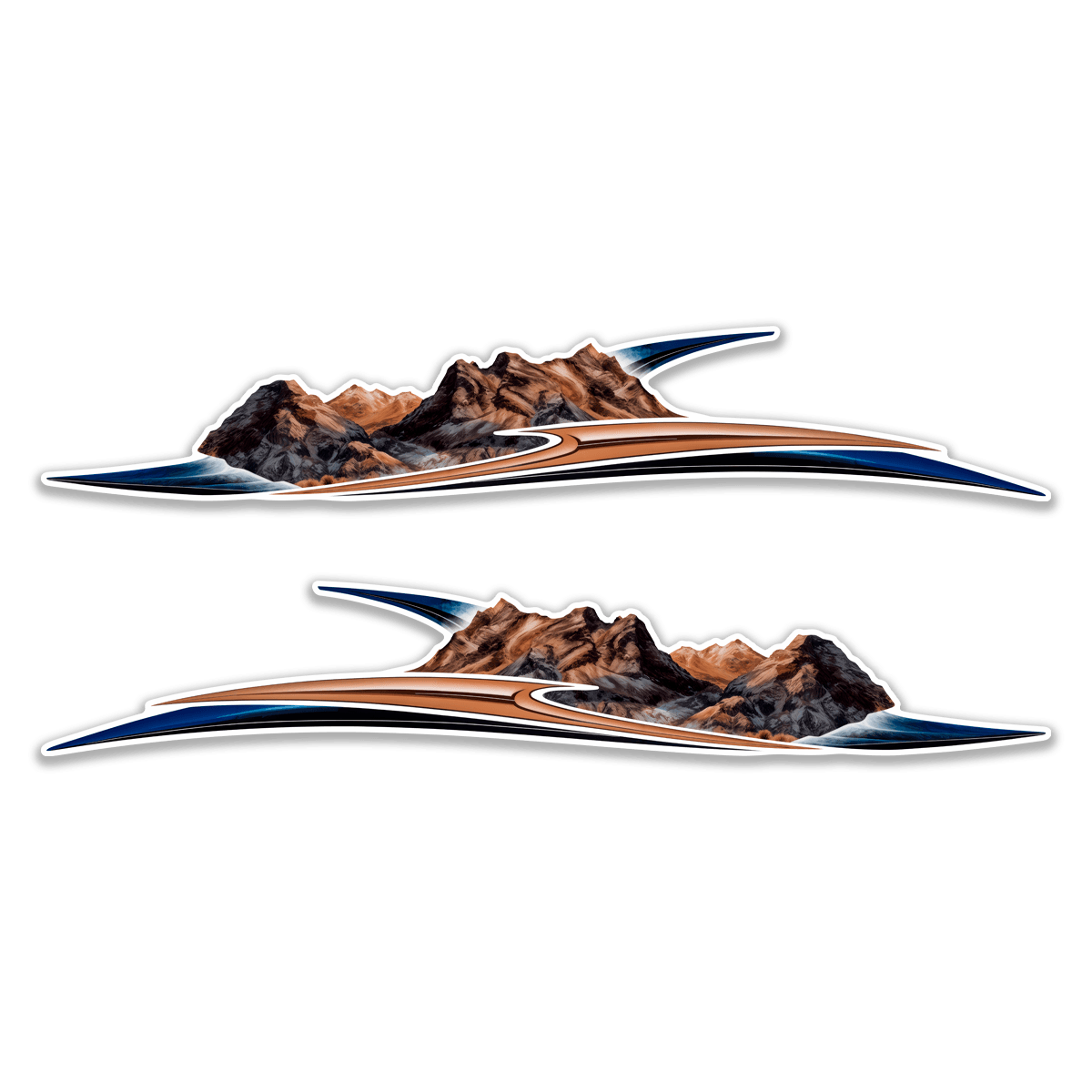 Vinilos autocaravanas: Montaña Tribal