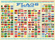 Vinilo Banderas del Mundo