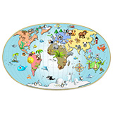 Vinilo Mapa del Mundo