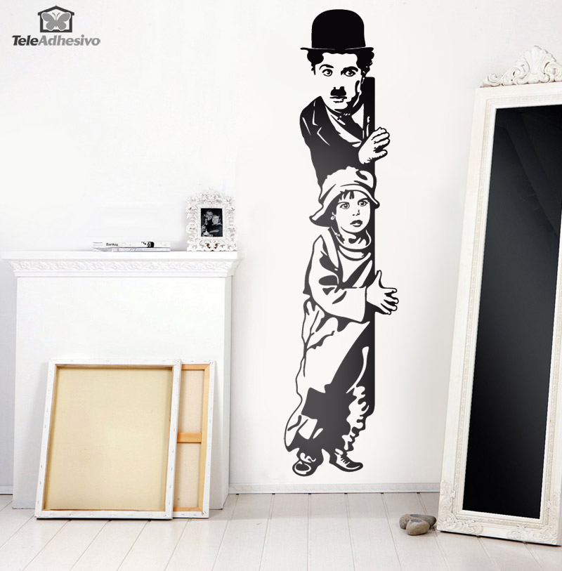 vinilos-ultimas-tendencias-en-decoracion-de-recibidores-chaplin-the-kid