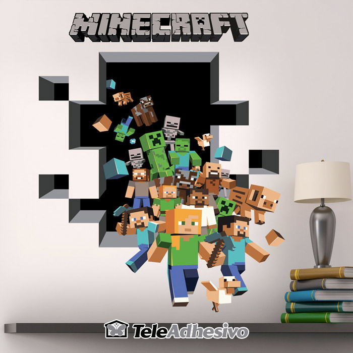 Vinilo Minecraft