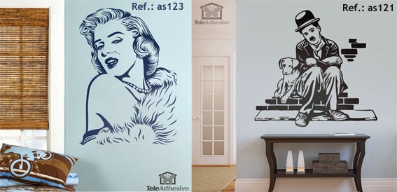 Vinilos decorativos de cine para una decoración de película