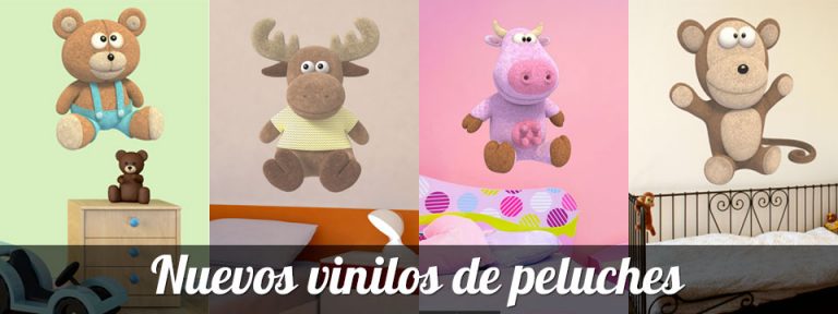 Nuevos vinilos de peluches