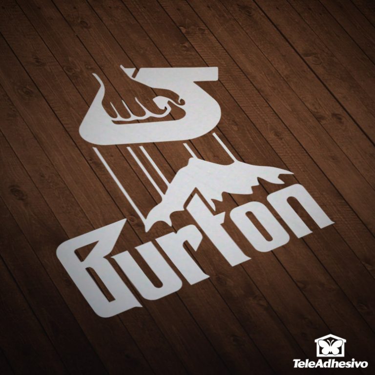 pegatinas-coches-motos-burton-el-padrino