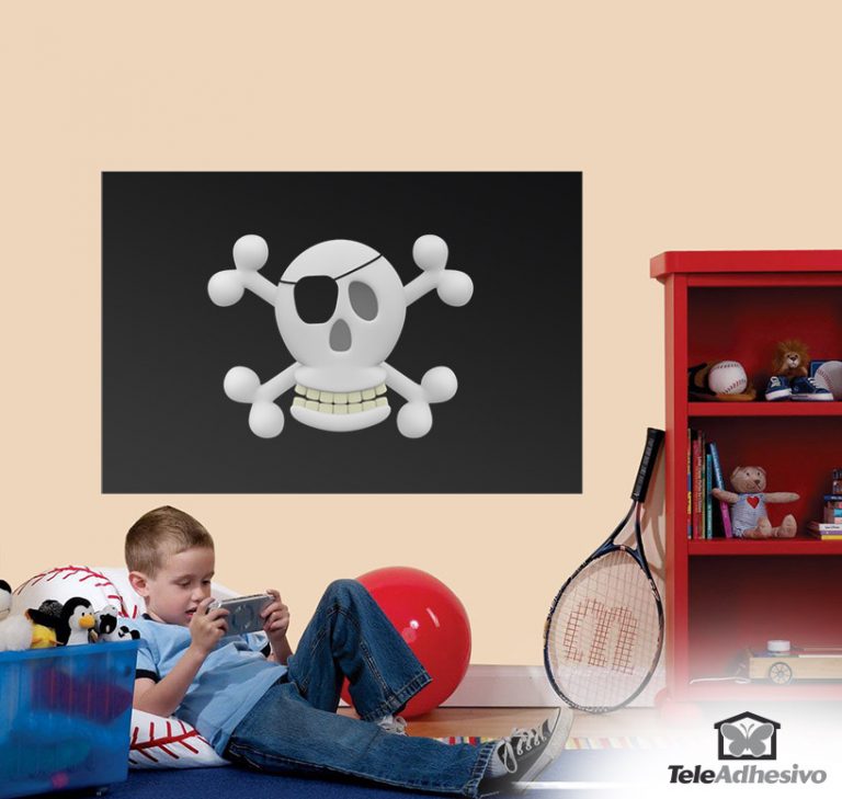 vinilos-infantiles-bandera-pirata-para-ninos