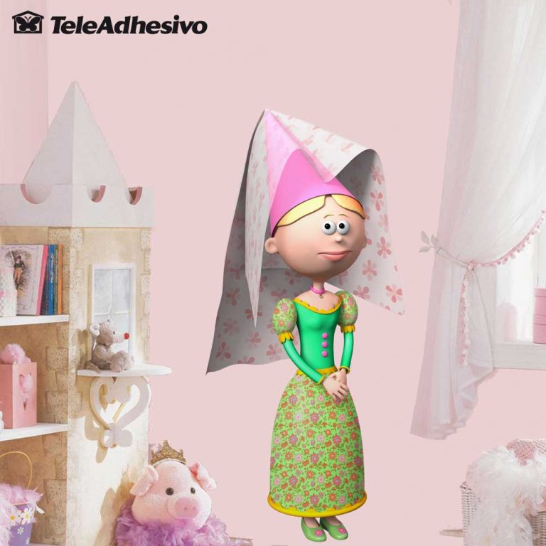 vinilos-infantiles-la-princesa-del-castillo