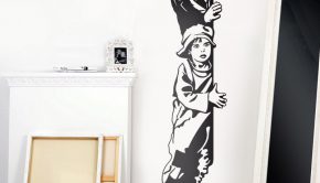 vinilos-ultimas-tendencias-en-decoracion-de-recibidores-chaplin-the-kid