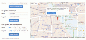 Obtener Coordenadas GPS