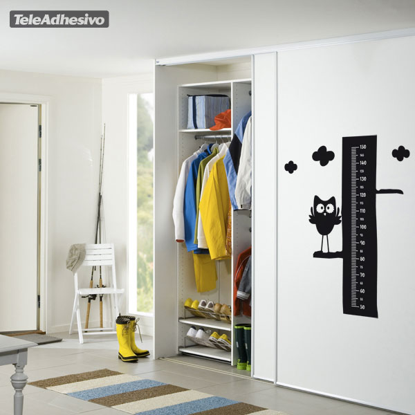 Medidor pared infantil