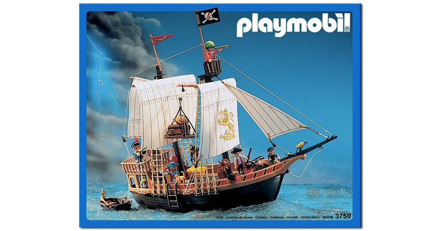 Barco pirata de Playmobil