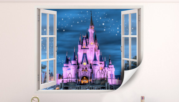 Vinilo Disney despegado