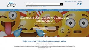 Nueva web TeleAdhesivo - Home