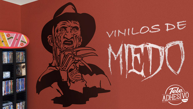 Vinilos decorativos de miedo