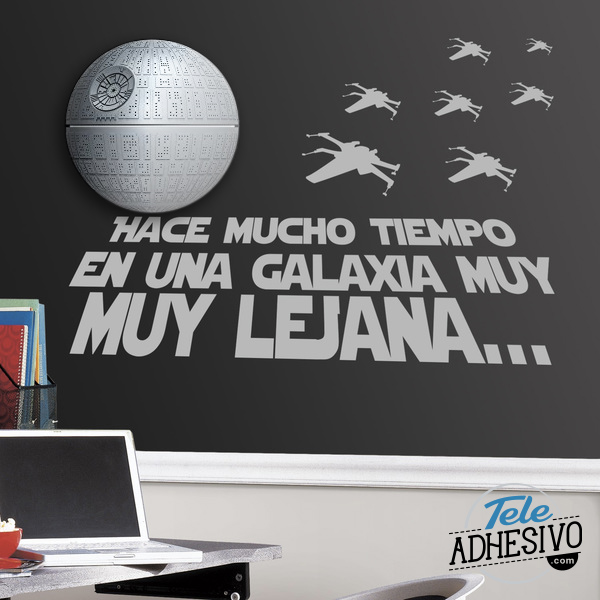 Vinilo con lámpara Star Wars