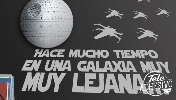 Vinilo lámpara Star Wars