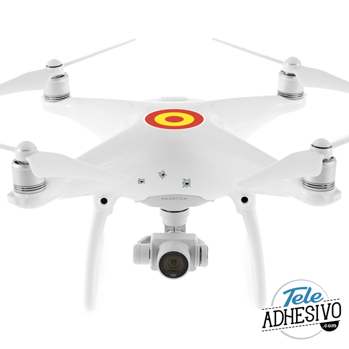 Comprar Cartel de videovigilancia con drones - Vinilo cumplimentable -  DJIdron