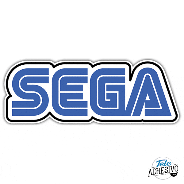 Pegatina logo Sega