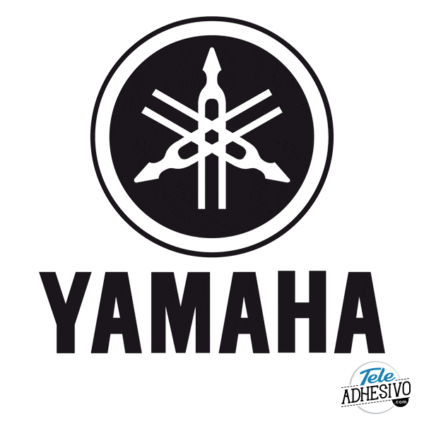 Pegatina logo Yamaha