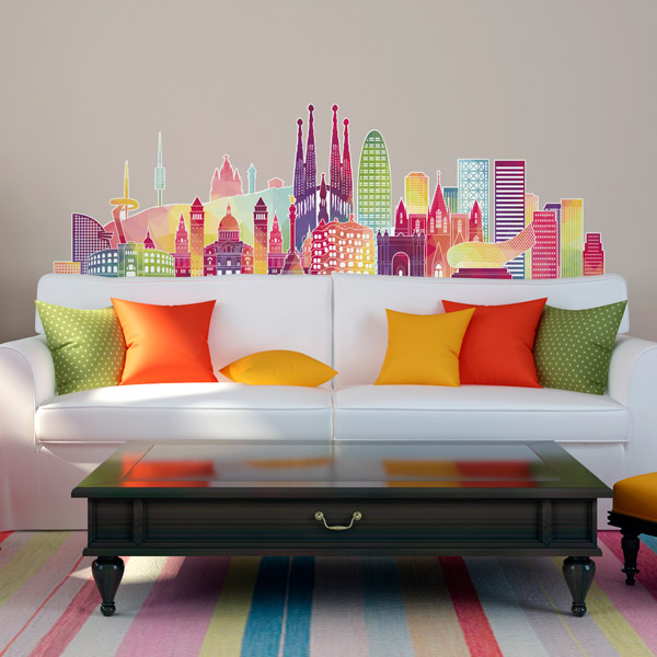 Decora tu dormitorio con el skyline de tu ciudad favorita