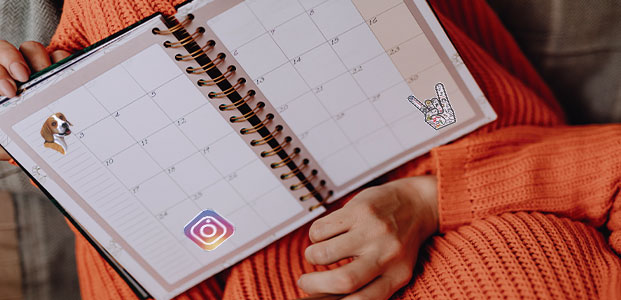 Pegatinas para decorar la agenda y organizarte - Teleadhesivo