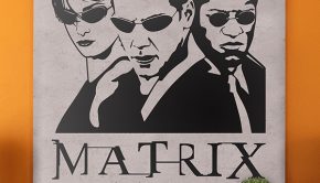 Vinilo decorativo de cine de Matrix