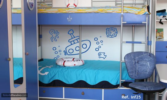Vinilos Infantiles: Mundo Submarino