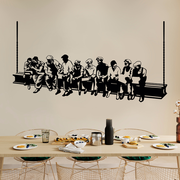 Vinilos Decorativos: Almuerzo obreros