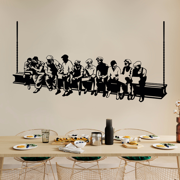 Vinilos Decorativos: Almuerzo obreros