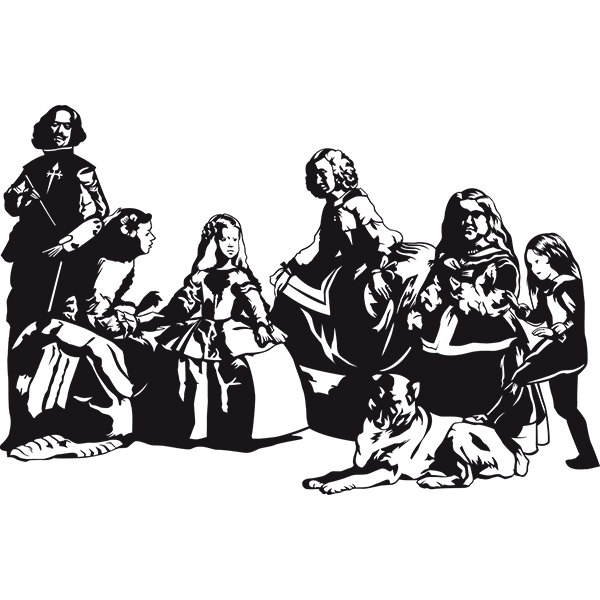 Vinilos Decorativos: Las Meninas