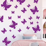 Vinilos Decorativos: Kit 24 Mariposas